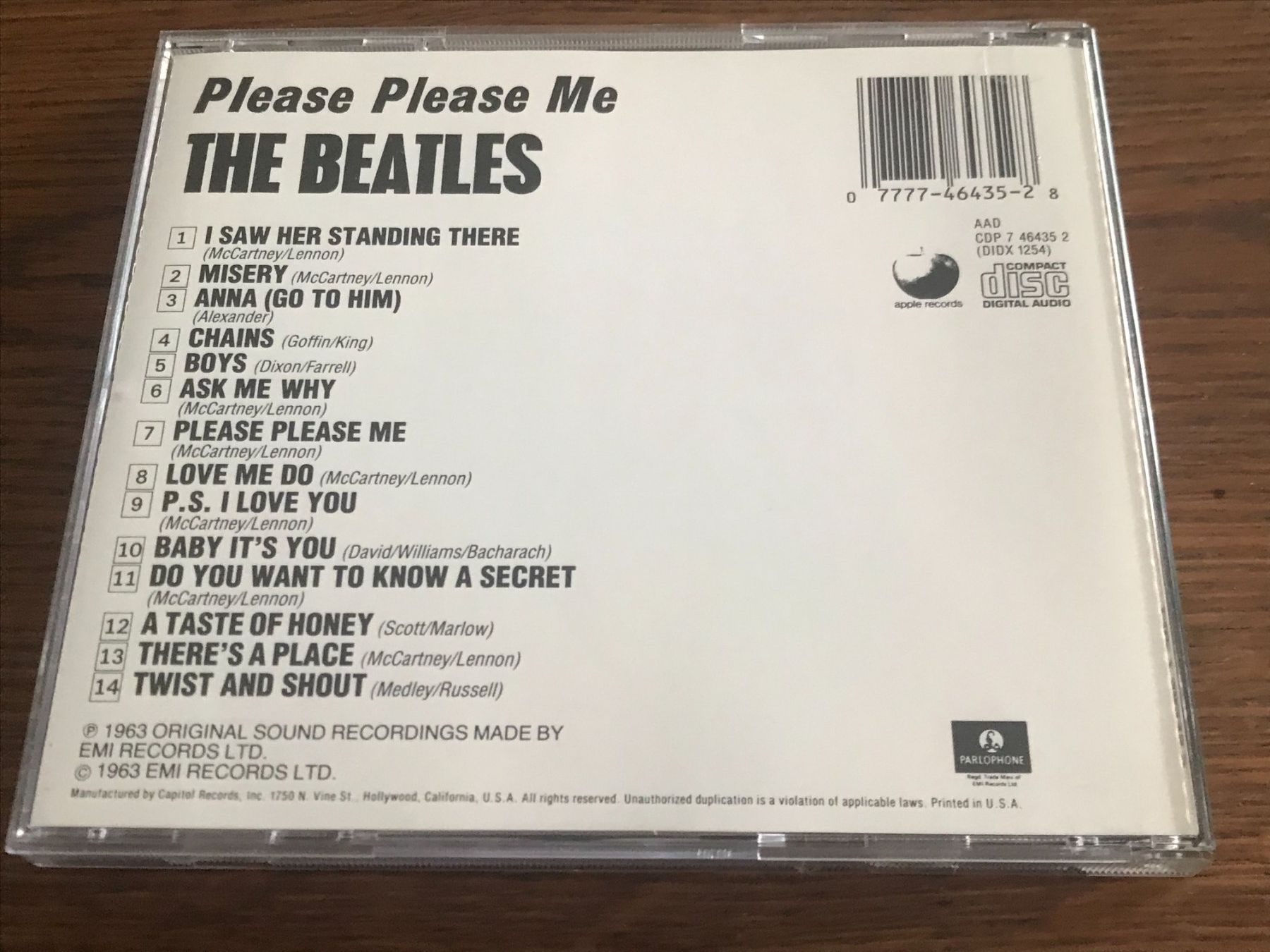 CDs: THE BEATLES - Please Please Me – Gebraucht aus Buchs AG von Archie 2