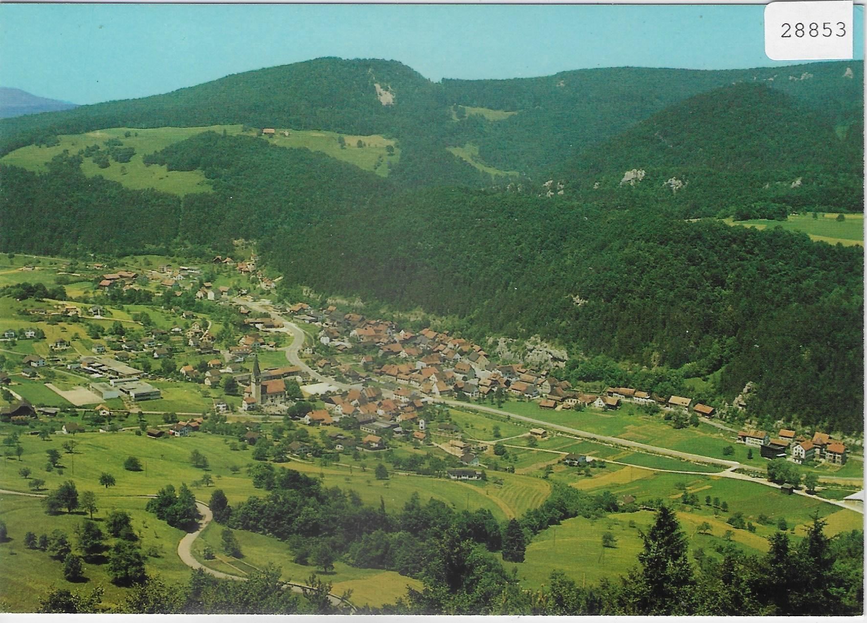 Cartoline postali: Kleinlützel SO - Generalansicht – Usato da Ettingen venduto da Kartenplanet