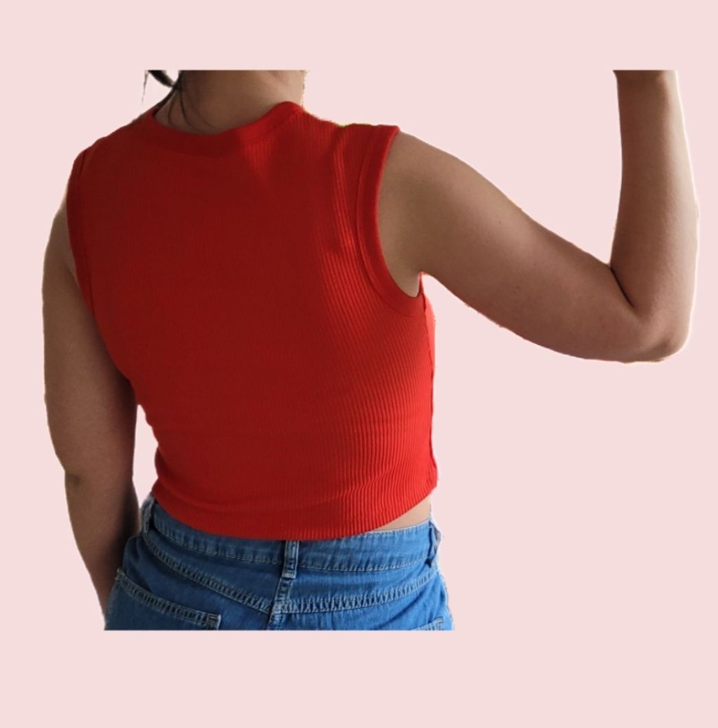 H&M Top: H&M Top rouge - Taille XS – Nuovo e nell'imballaggio originale da Genève venduto da Tanaa_12 1