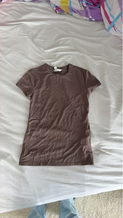 Damen T-Shirt braun Grösse S Stern guter Zustand