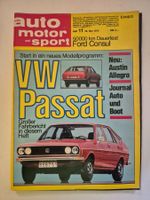 Auto Motor und Sport 11/1973 VW Passat