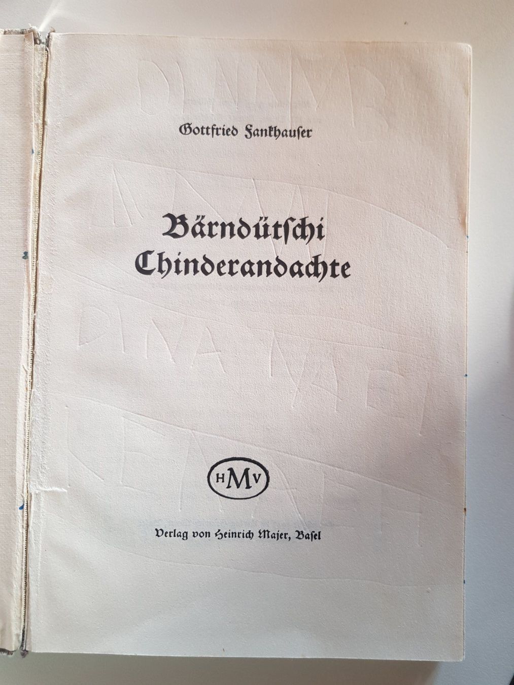 Bücher: antikes Buch: Bärndütschi Chinder Andachte 1947 Basel – Gebraucht aus Walterswil BE von Lonitti 7