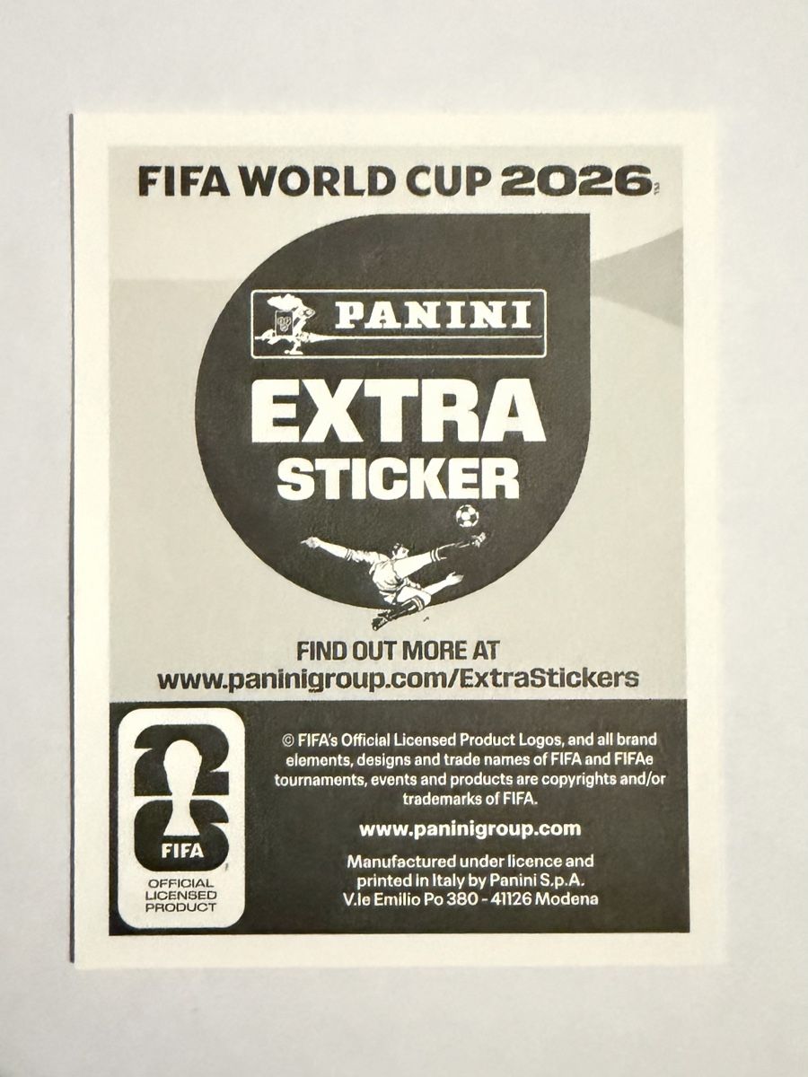Panini Carte collezionabili: Extra Sticker Panini - KYLIAN MBAPPÉ (SILVER) – Nuovo e nell'imballaggio originale da Bassecourt venduto da Eagle1903 1