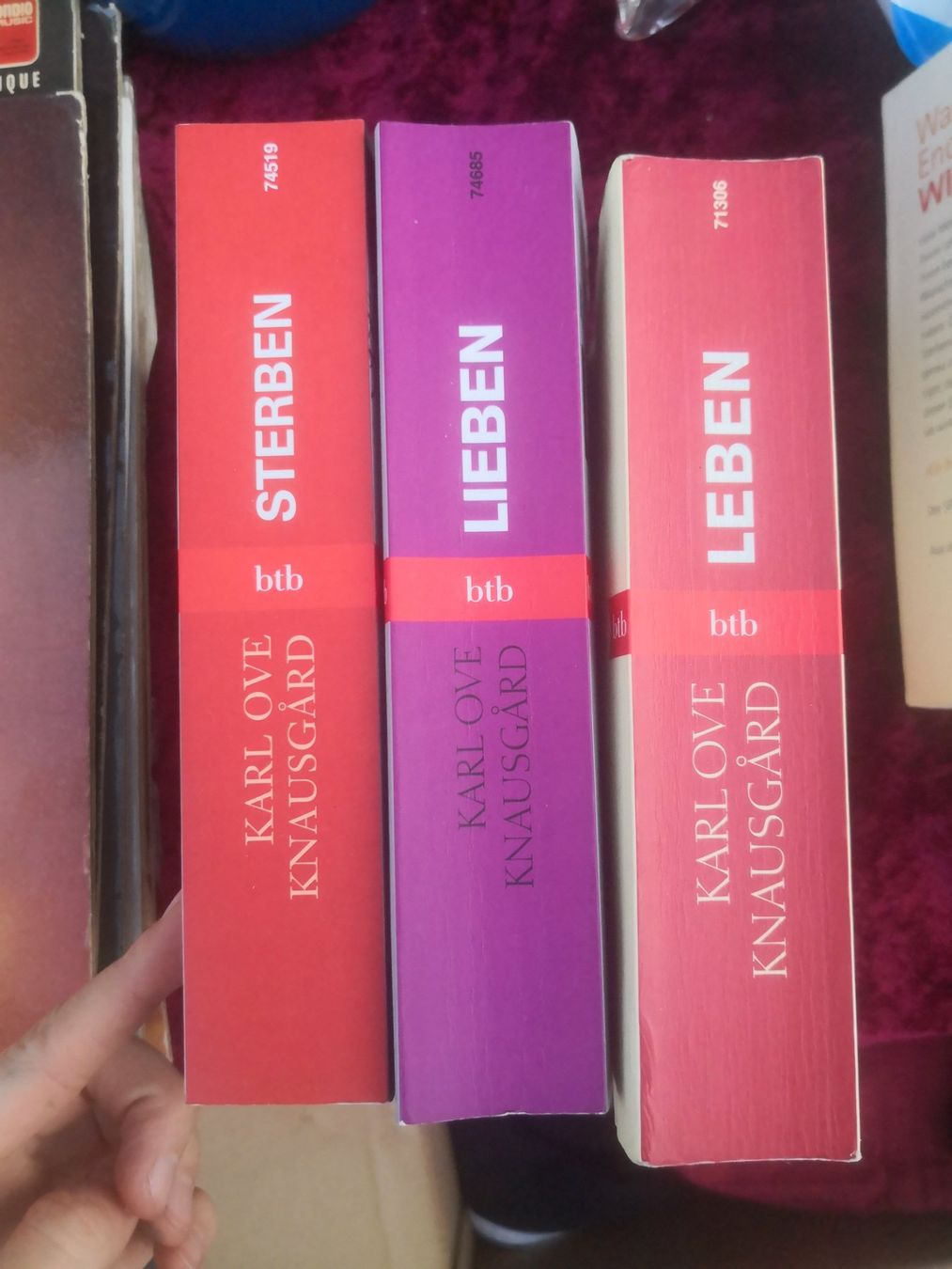 Libri: Bücher Lieben / Leben / Sterben – Usato da Basel venduto da zimtstern16