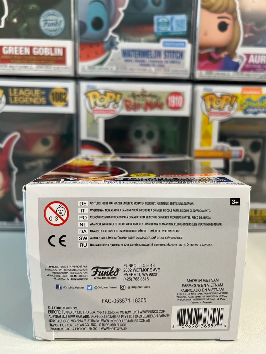 Funko Figuren: Funko POP! Captain Marvel Edition Limitée Glow Target 2019 – Gebraucht aus Le Mouret von perfectbijou 5