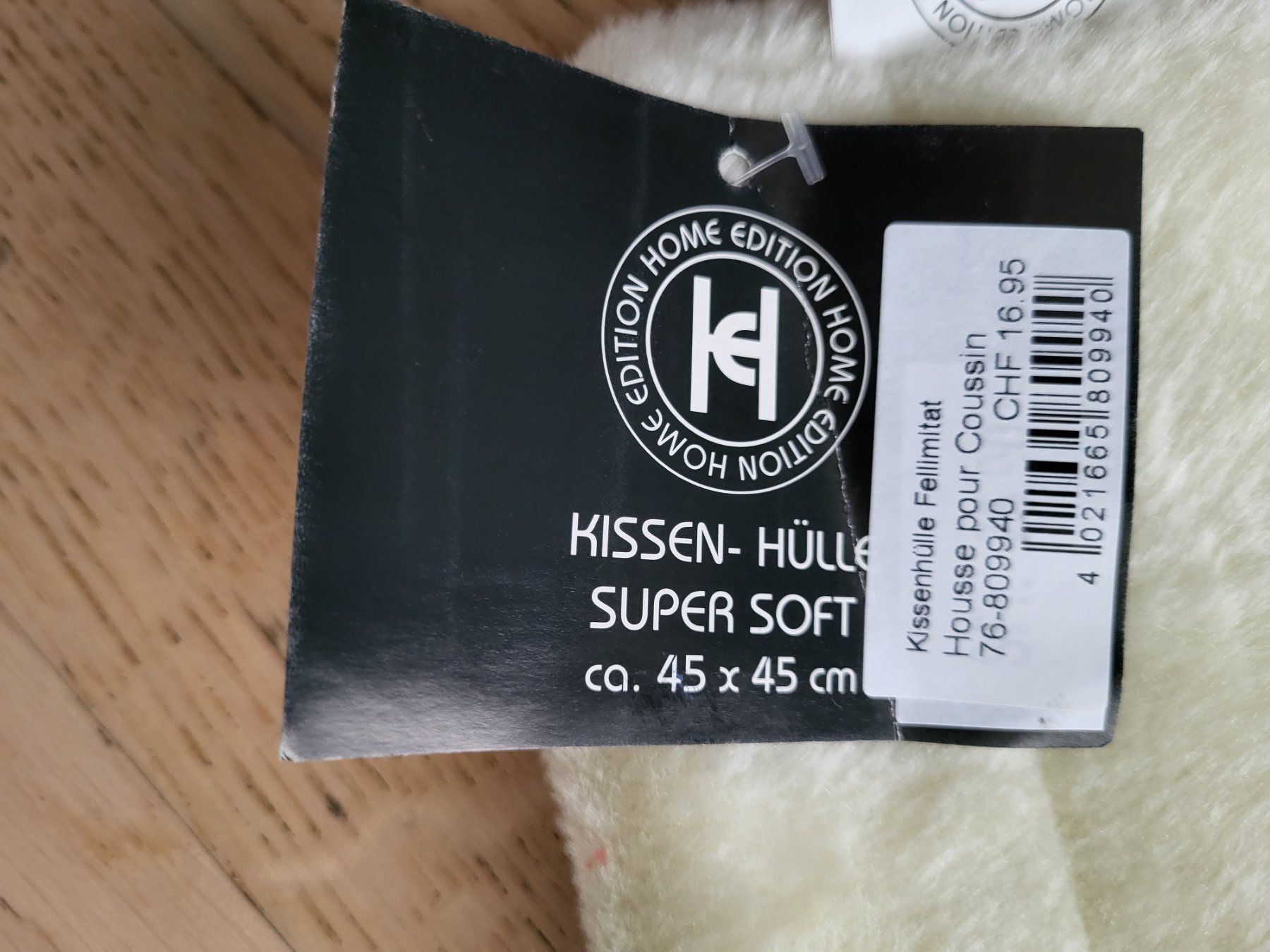 Kissen: 3x Kissenhüllen aus Fellimitat ca.45x45cm – Neu und originalverpackt aus Richterswil von Rem2011 2