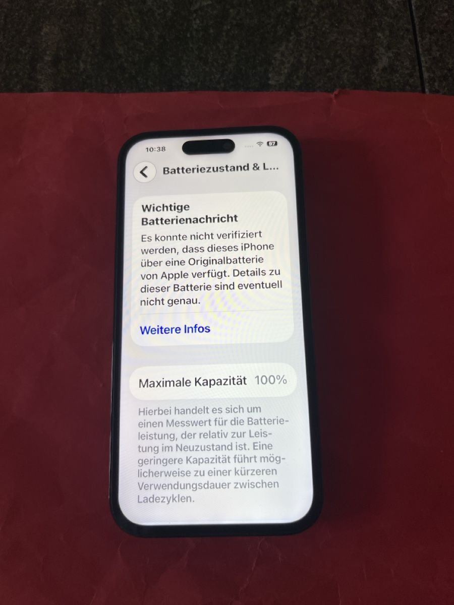 Apple Telefoni cellulari / Smartphones: IPHONE 14 PRO 128GB KEINE ICLOUD SPERRE – Difettoso da winterthur venduto da WINTERTHUR53 2