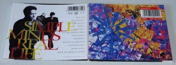 CD: 2CD's - Simple Minds - Street Fighting Years & Real Life – Usato da Unterbäch VS venduto da diquq 1