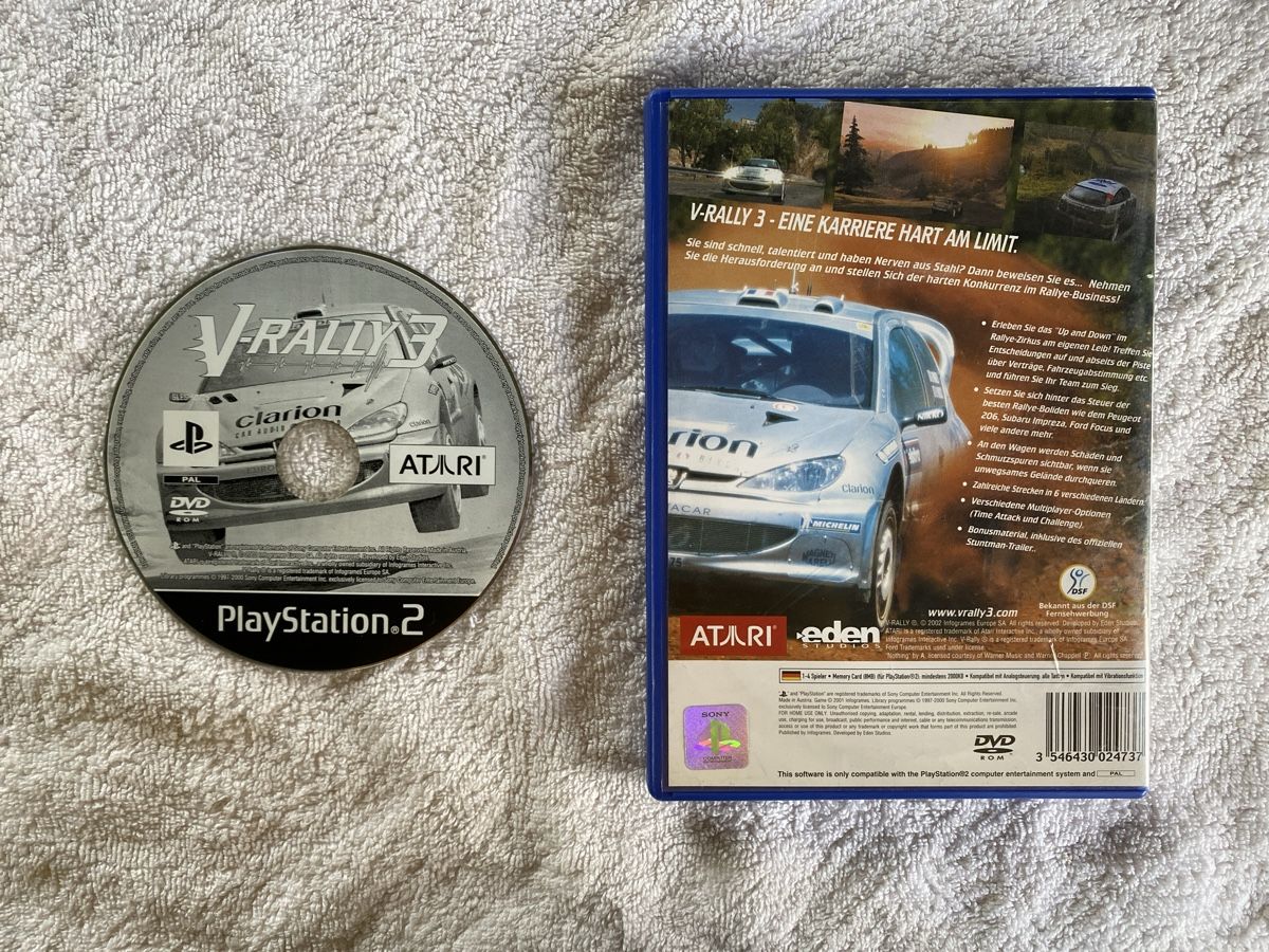 Sony Spiele: V-Rally 3 PS2 – Gebraucht aus Reichenbach i. K. von Daniel840 1