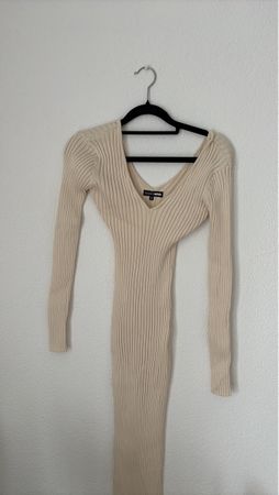 Robe longue élastique moulante taille S/M