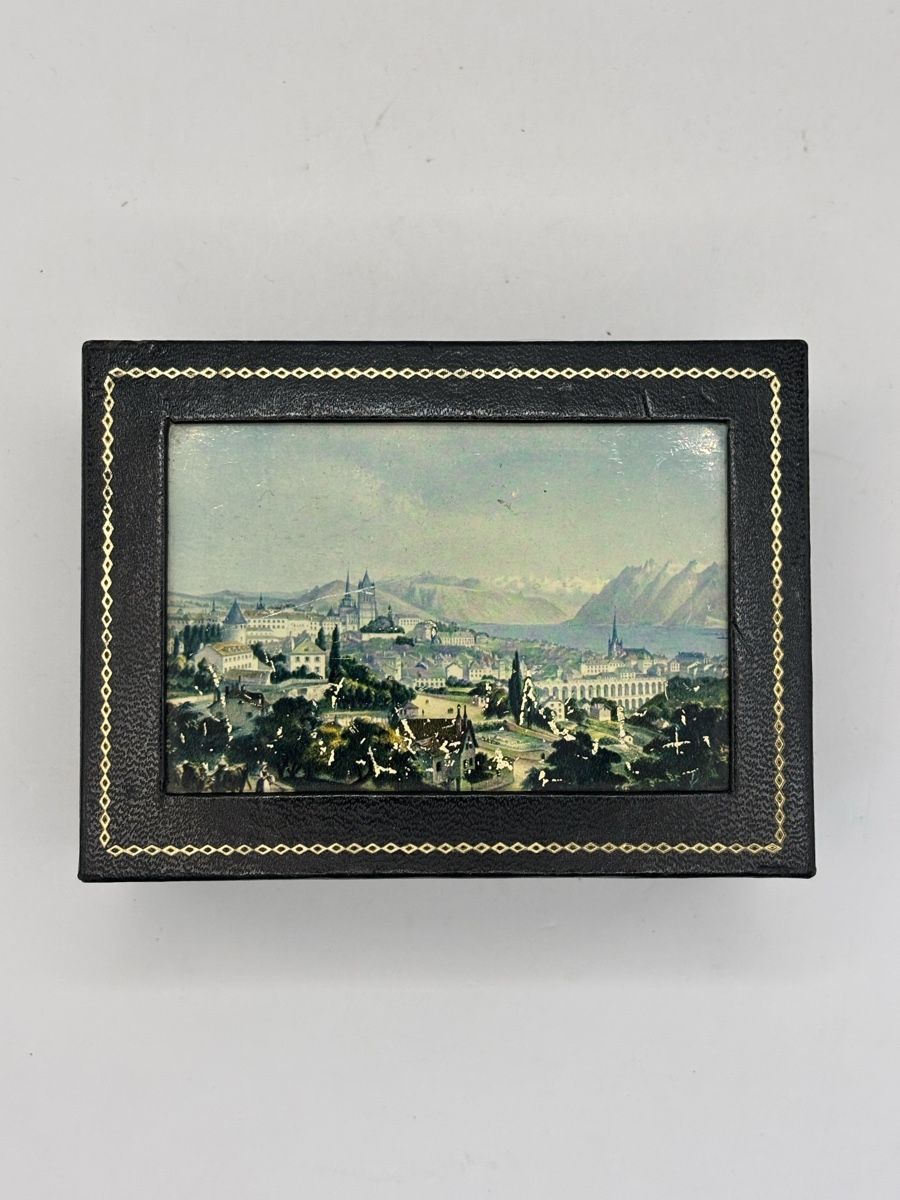 Barattoli: Boîte à bijoux vintage décorée Genève – Usato da Genève venduto da sho_67qj
