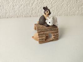 Schleich Hase Kaninchen Bauernhof Tiere Wald Jungtier Häsli