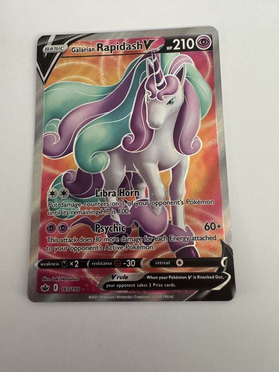 GCC Pokémon: Carte Protettive Con Rapidash (65 Buste) - Flames & Fairies, Finitura Opaca, Originali Pokémon Center
