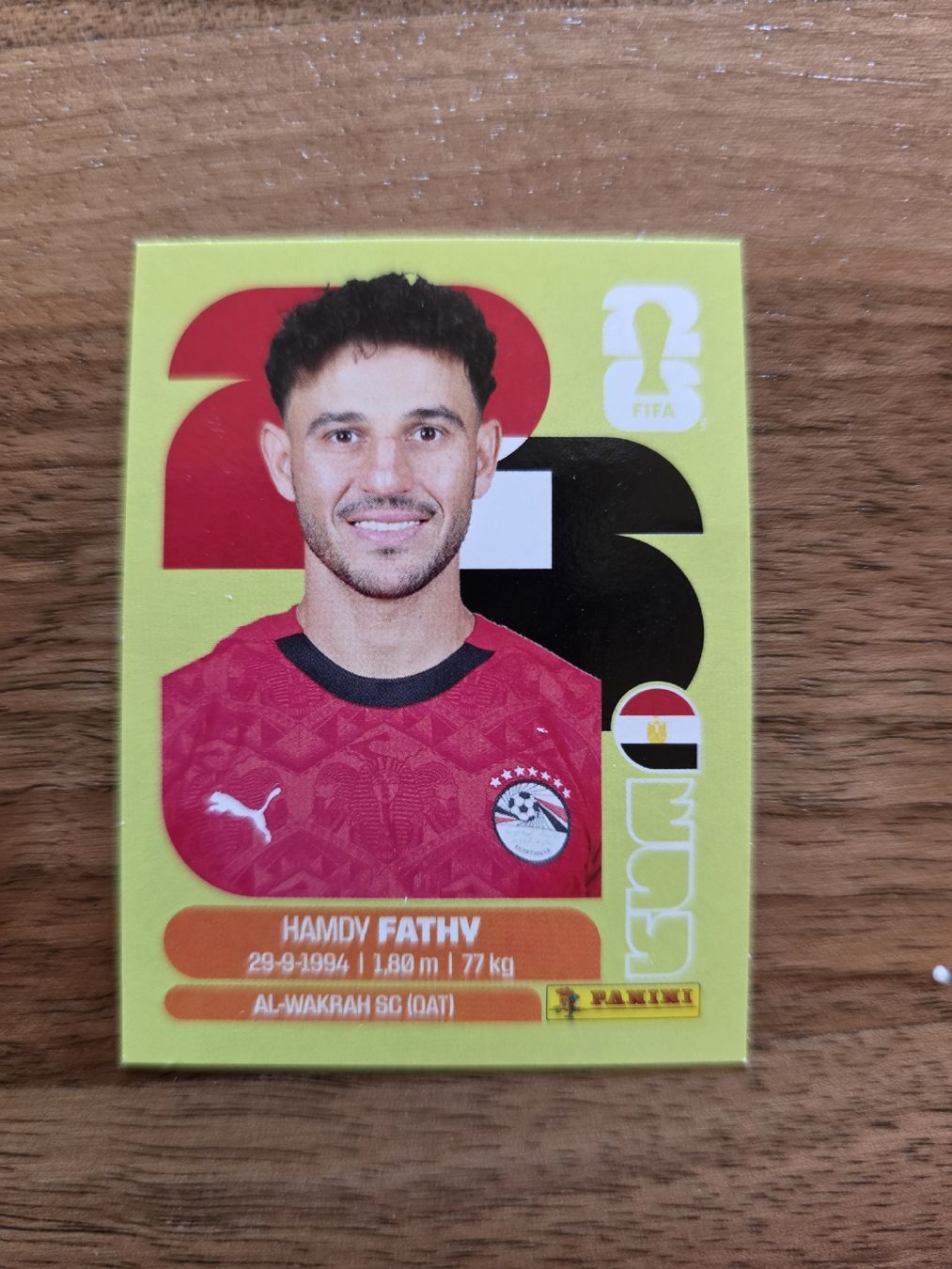 Panini Carte collezionabili: Panini WM 2026 EGY 12 Fathy – Nuovo (secondo la descrizione) da Romanshorn venduto da leeh78