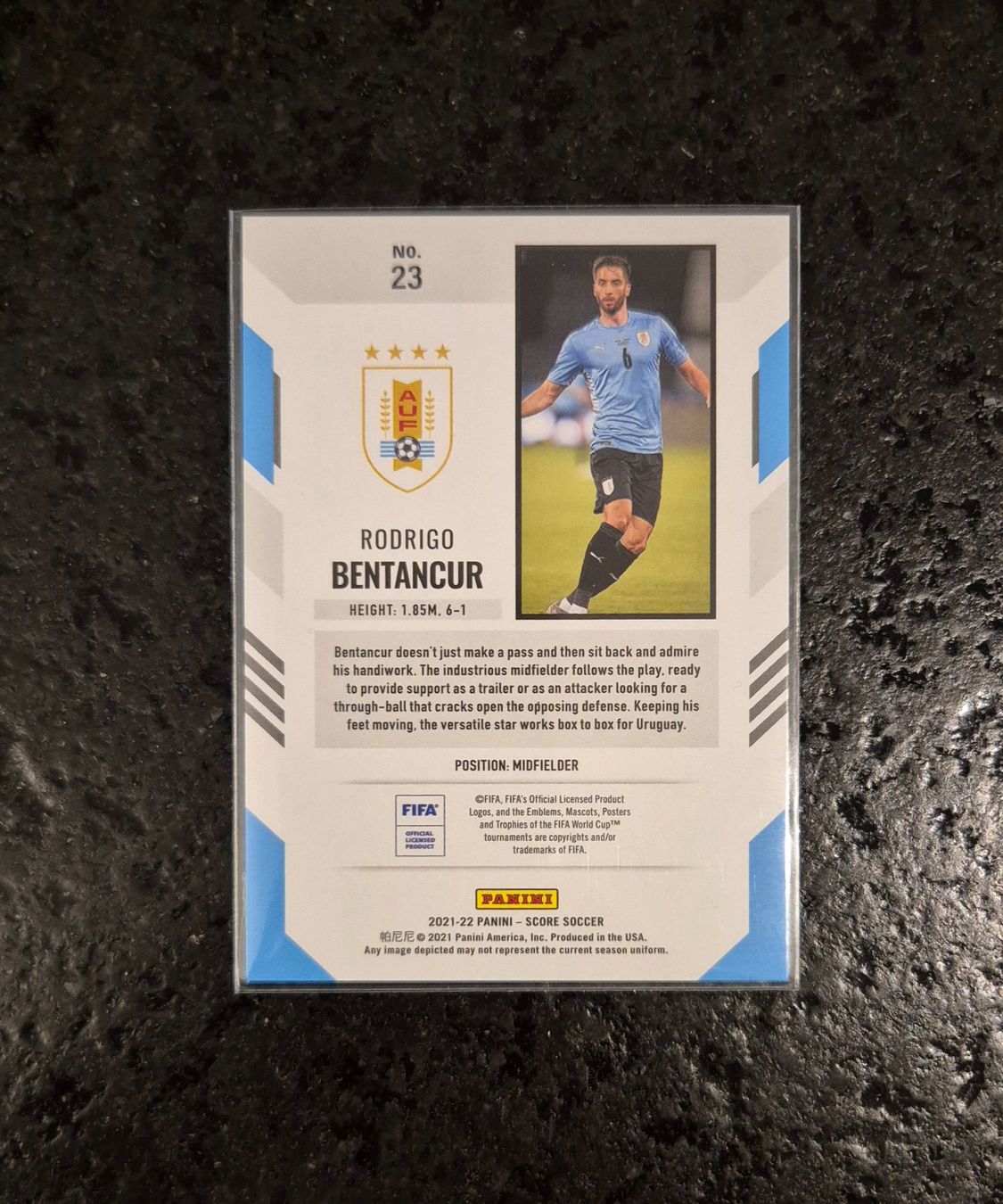 Topps Sammelbilder & Trading cards: Rodrigo Bentancur /15 - Uruguay - Panini – Neu (gemäss Beschreibung) aus Burg AG von Danoe 1