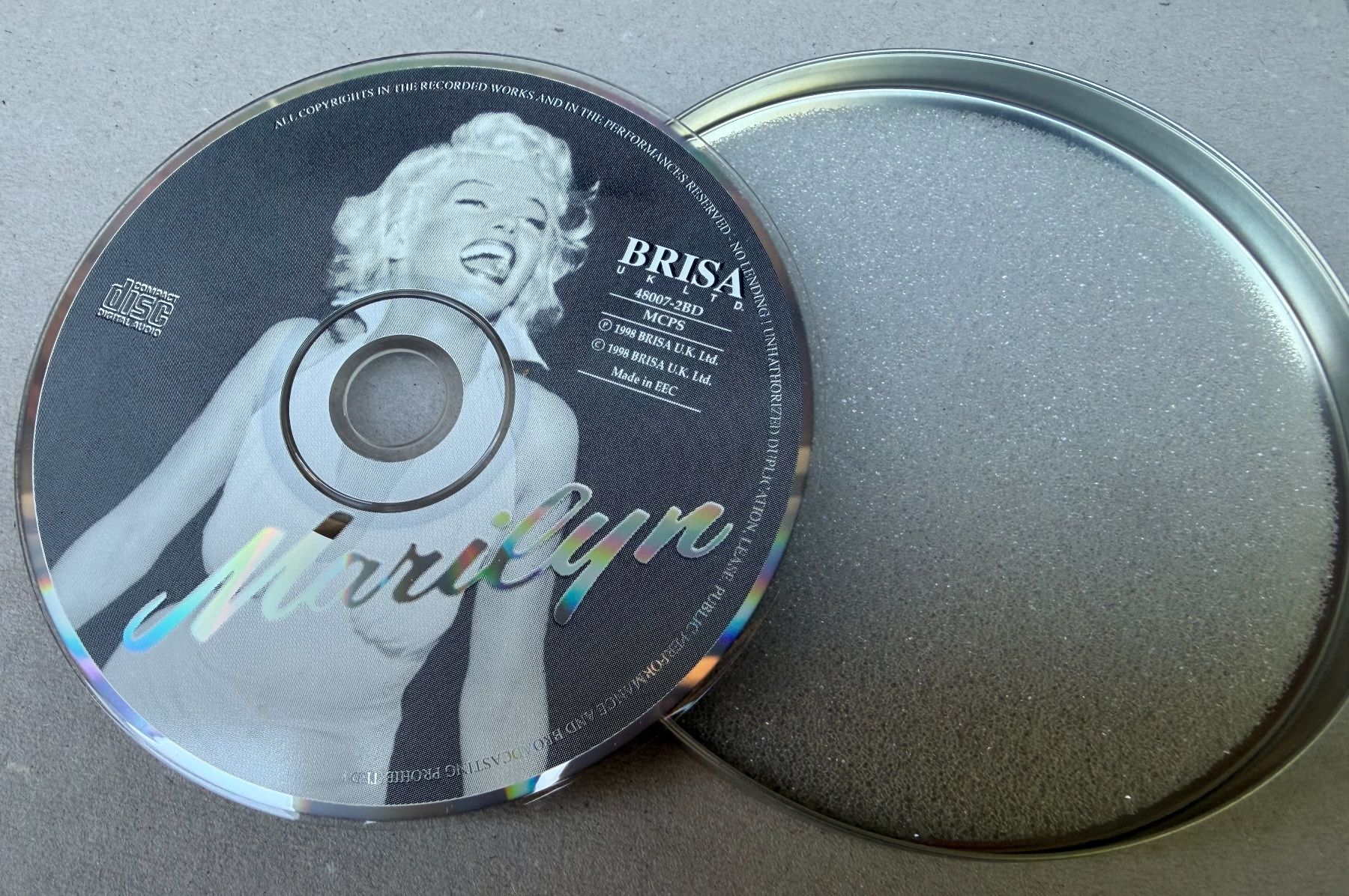 CD: CD - Marilyn Monroe in Metal Box – Usato da Tegerfelden venduto da siebenmacky 4