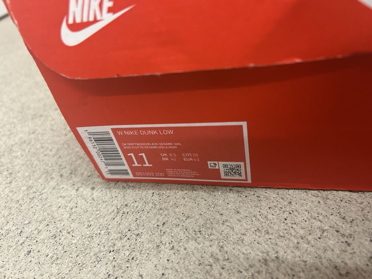 Nike Scarpe da uomo: Nike Dunk Low Dark Driftwood – Nuovo e nell'imballaggio originale da St.Gallen venduto da y.vrn1 6