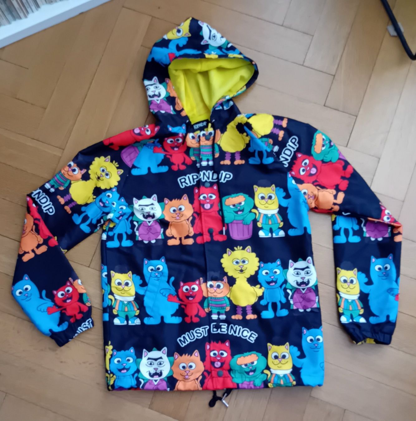 Jacken: Veste imperméable multicolore RIPNDIP - taille S – Gebraucht aus Neuchatel von Vlenoble
