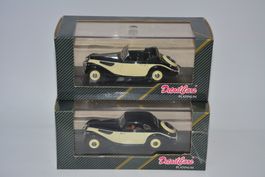 BMW 327 Cabrio 1941 + BMW 327 Coupè 1941 , Detailcars , 1:43