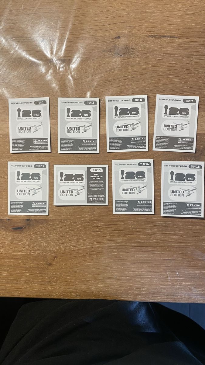 Panini Carte collezionabili: Panini Sticker - TUN - 8 Sickers – Nuovo (secondo la descrizione) da Adliswil venduto da didoli 1