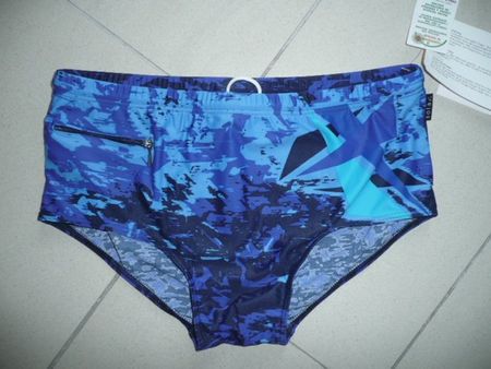 NEUE Herrenbadehose Marke Solar in blau