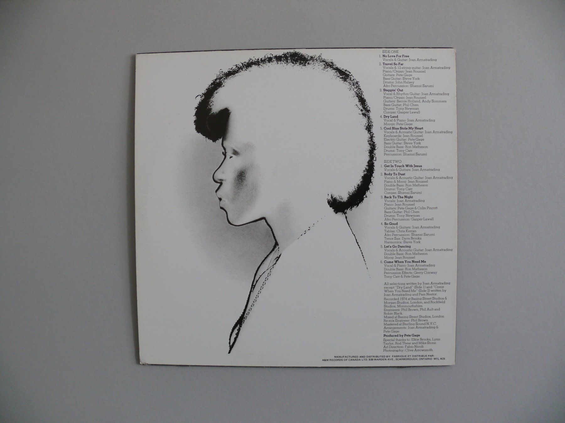 Dischi in vinile: Joan Armatrading – Usato da Scherzingen venduto da packtesan 1