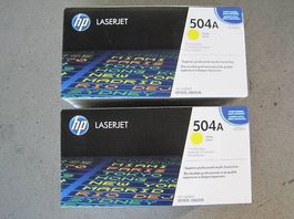 1 Cartouche HP Laserjet CE252A 504A Jaune 'NEUVE'