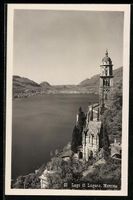 AK Morcote /Lago di Lugano, Panorama