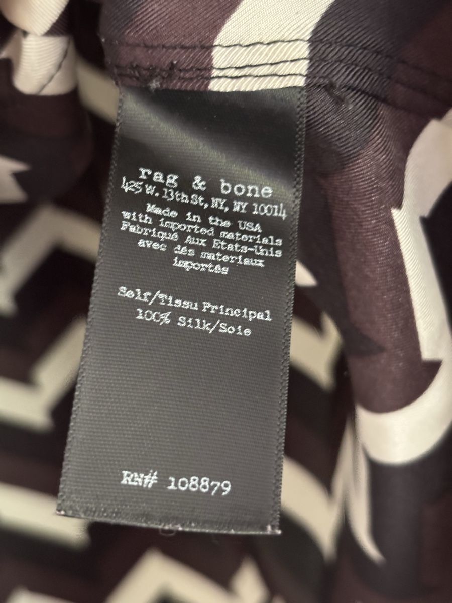 Blusen: Rag&Bone Hemd 100% Seide – Gebraucht aus Winkel von Zimtguetzli 4