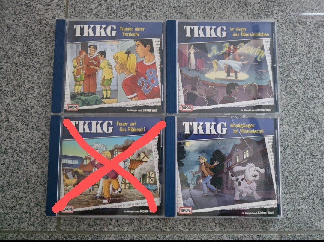 Livres audio: TKKG - Kinder Hörspiel CD's – D'occasion à Tägerschen par mamirockt