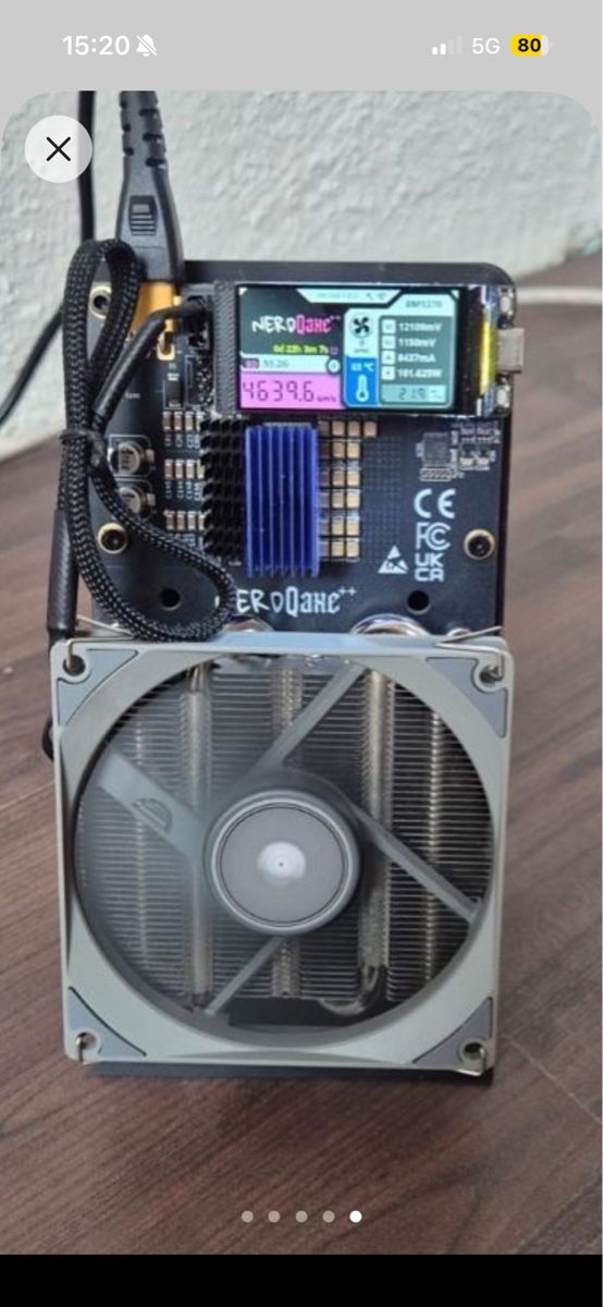 Coin Miner: Kryptominer Nerdqaxe 4,8 Ths – Neuf (Voir description) à Bolken par Romeo80 2