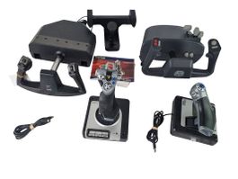 SAITEK Controller Flugsimulator Komplett Set