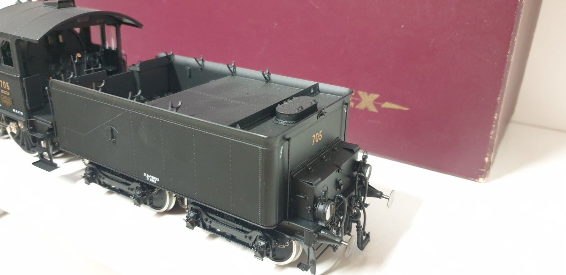 Fulgurex Modellini di ferrovie: Fulgurex Spur 0 SBB Dampflok A3/5 705 – Nuovo (secondo la descrizione) da Geroldswil venduto da TopTrain54 5
