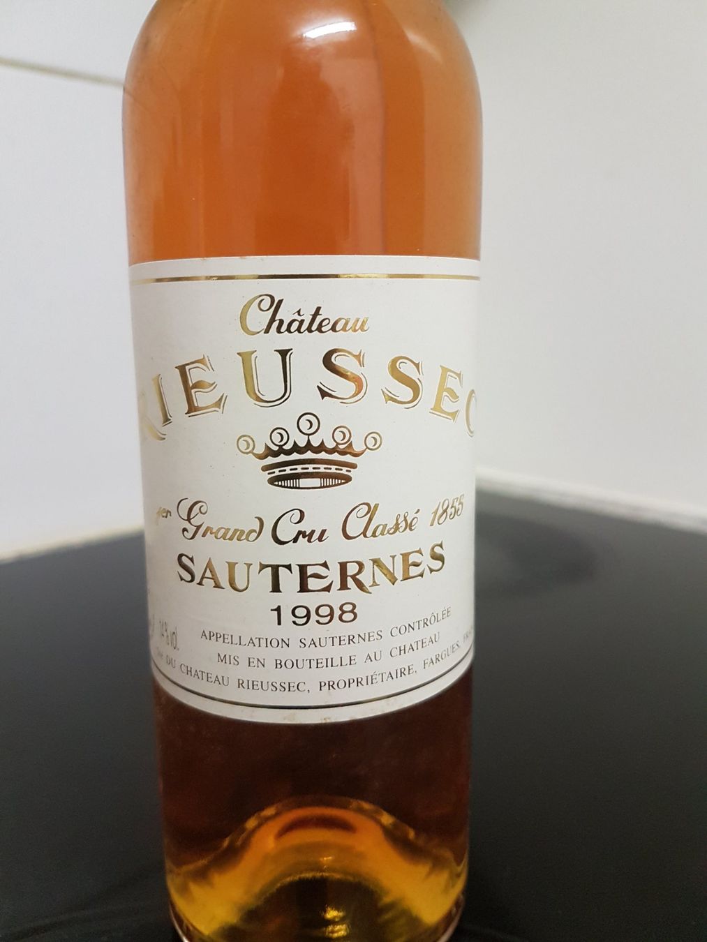 Vino: Chateau Rieussec 1998 3/8 l Flasche – Nuovo (secondo la descrizione) da Grenchen venduto da poggione 1