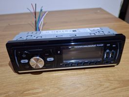 DAB+ 1 DIN Autoradio Bluetooth USB AUX FM AM RDS 50W