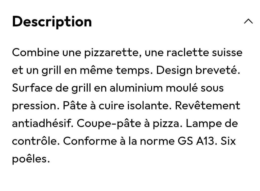 Four à pizza: Four 3 en 1 Pizza / Raclette  / Grill – Neuf (Voir description) à Estavayer-le-Lac par Clapsodi 3