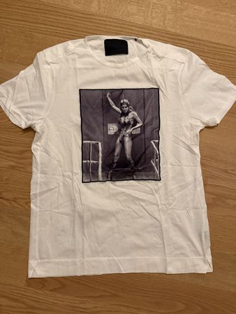 T-Shirt weiss Grösse M Limitato mit Print guter Zustand