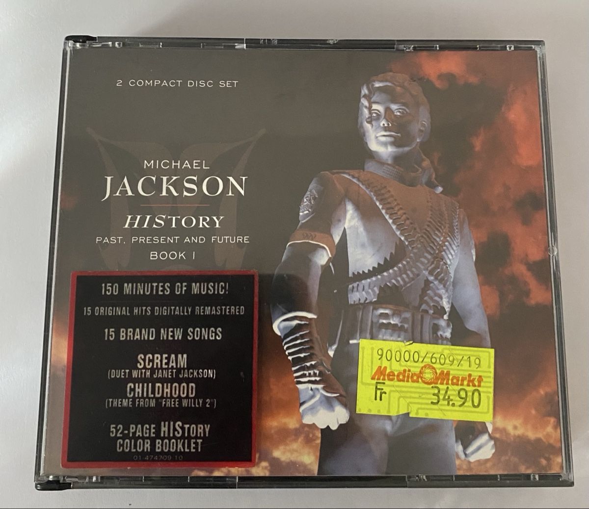 CD: Michael Jackson - HIStory: Past, Present and Future CD – Nuovo e nell'imballaggio originale da Allschwil venduto da Deal_Tiger99