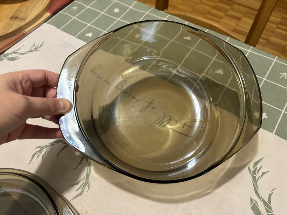 Emilja® Glas Auflaufform 1,0L Mit Deckel - Hitzebeständig Für Ofen & Mikrowelle