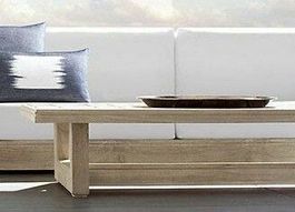 Tisch Gartentisch Teak Outdoortisch Loungetisch Couchtisch