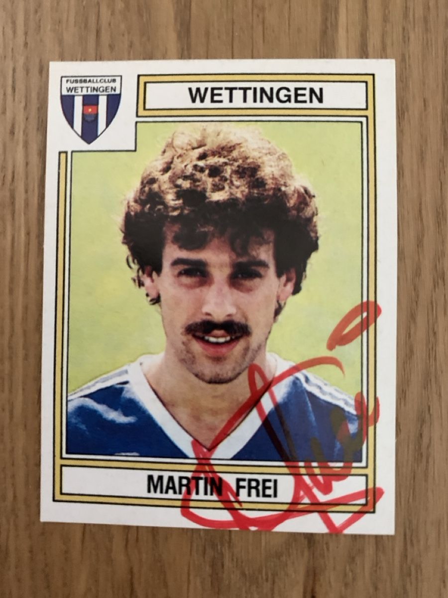 Autografi: FC Wettingen 9 Paninibilder mit Autogrammen 1984 – Usato da Greifensee venduto da Bohne01 7