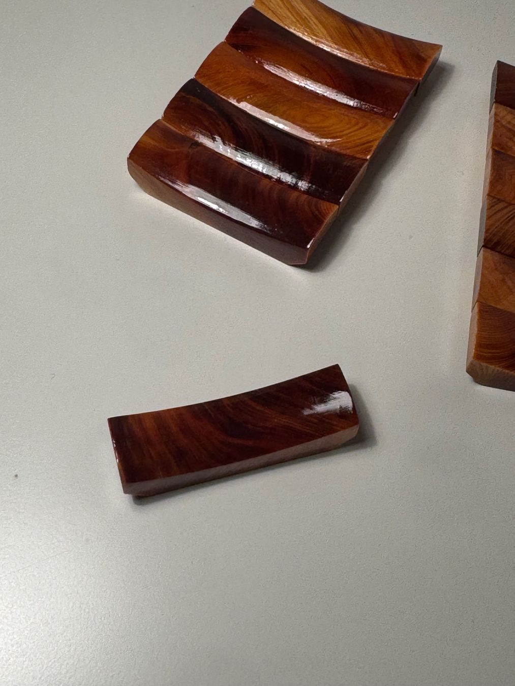 Set di posate: Messerbänke Essstäbchenablage Holz  Vintage – Nuovo (secondo la descrizione) da Steffisburg venduto da smocky17 6