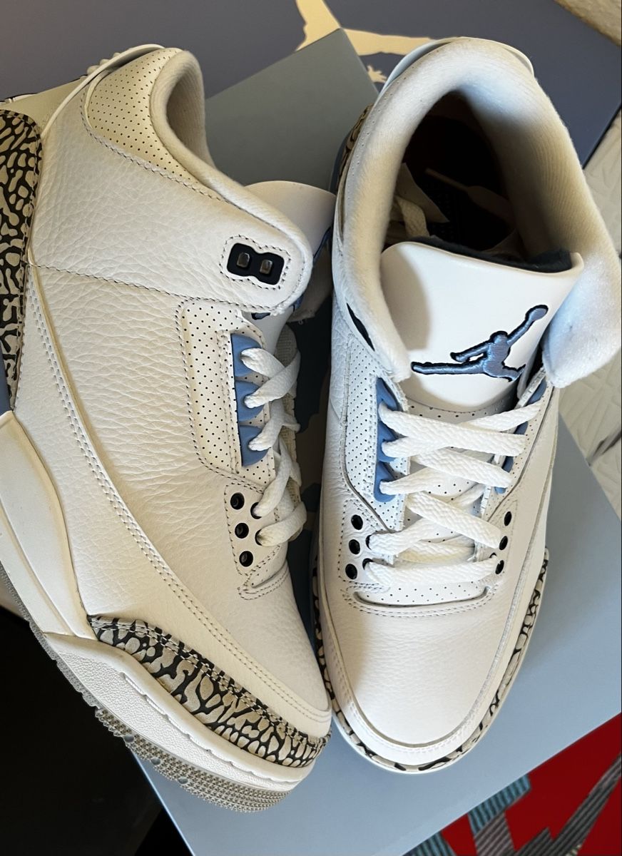Jordan Scarpe da uomo: Jordan 3 UNC, Grösse 42 – Nuovo e nell'imballaggio originale da Liebefeld venduto da donetasy 4