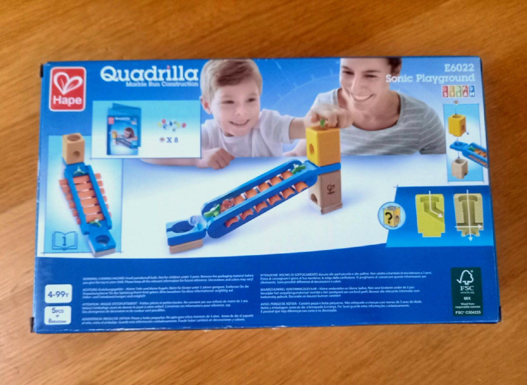 Hape Giocattoli: Hape Quadrilla Sonic Playground E6022 – Nuovo (secondo la descrizione) da Zürich venduto da steibo 3