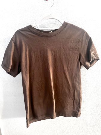 BRAUNES T-SHIRT VON H&M GRÖSSE S