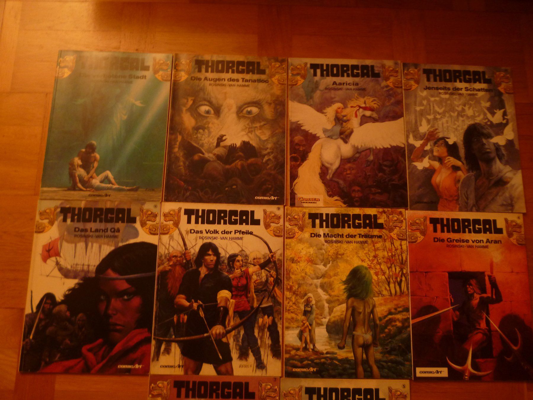 Fumetti: 12 X THORGAL  Comic Sammlung -  CARLSEN COMICS 1 + 2 AUFLAGE – Usato da Volketswil venduto da nemo2000 1