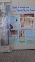 Kinderschutzgitter Auto-Close weiss neu