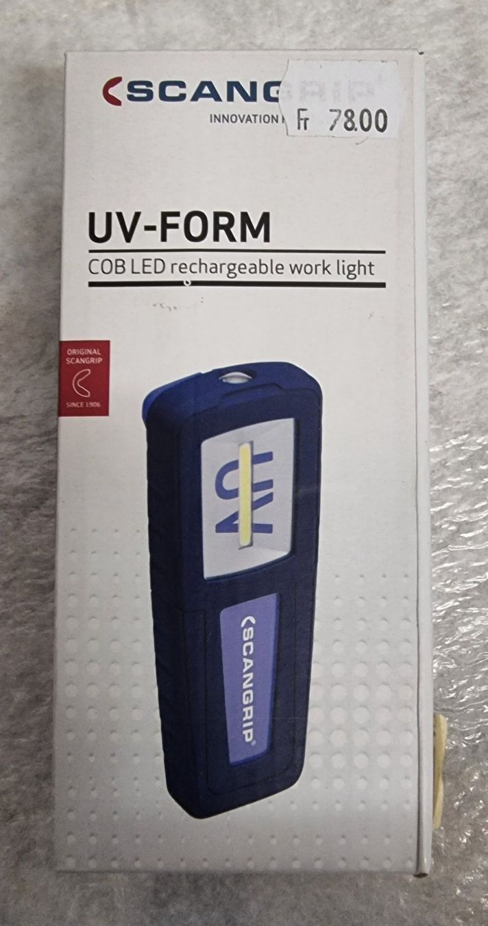 Lampade: Uv-Form Scangrip Lampe – Nuovo e nell'imballaggio originale da Ermenswil venduto da Walkest