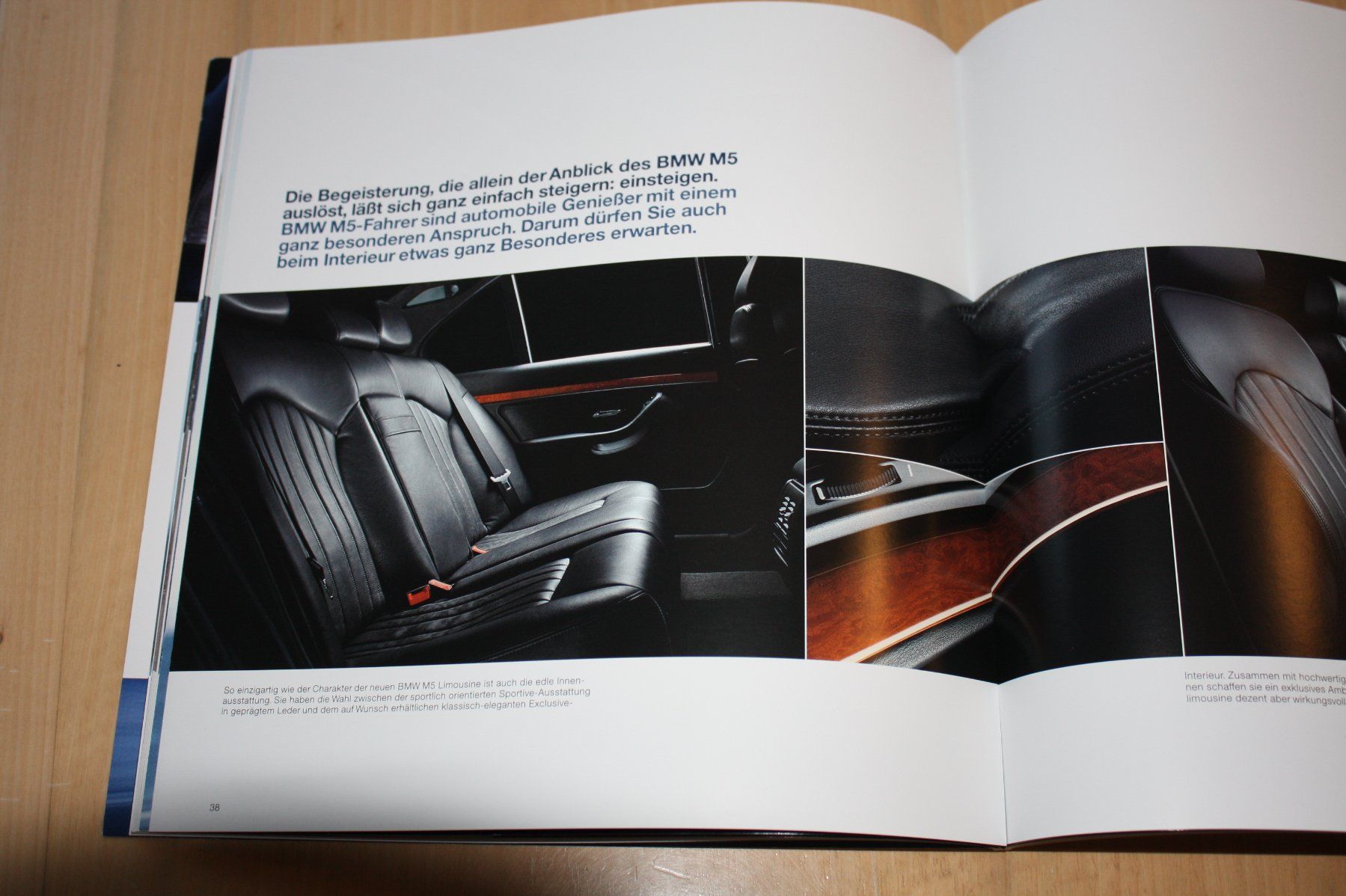 BMW Documenti: BMW M5 E 39 Prestige Prospekt 1998 – Usato da Wikon venduto da erwin400 7