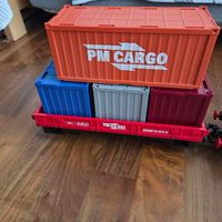 Playmobil Zug PM403 RC, Kran und viel Zubehör